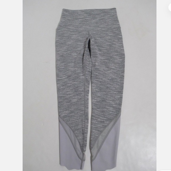 Lululemon Light Grey Wunder Leggings - Picture 1 of 4
